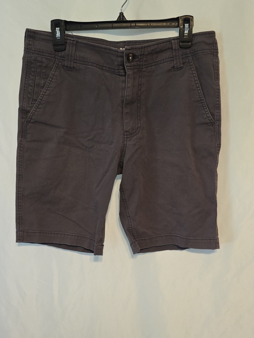Mossimo Supply Co. Men's Flat-Front Shorts — Charcoal Gray - Picture 2 of 6